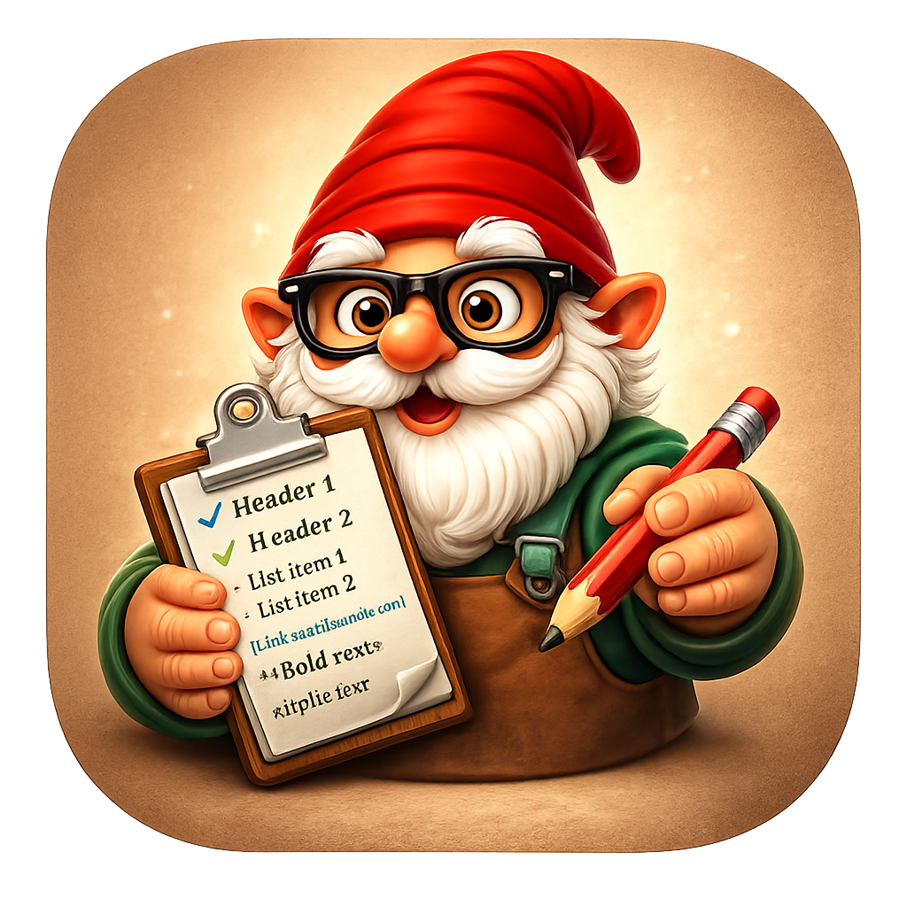Edit Gnome icon