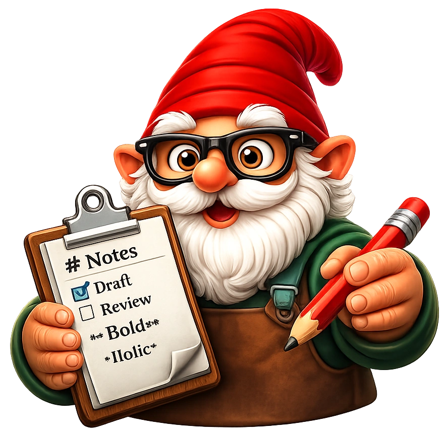 Edit Gnome mascot